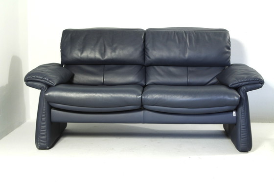 Image 1 of 2-Seater Leather Sofa Lugano by Erpo Int., Design 1985
