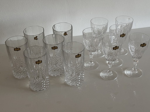 6 Longdrink / 6 cherryglazen