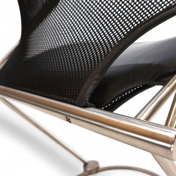 Image 1 of Set van 2 Wilkhahn Nuvola vergader-/eetkamerstoelen van Herbert Ohl, 1980