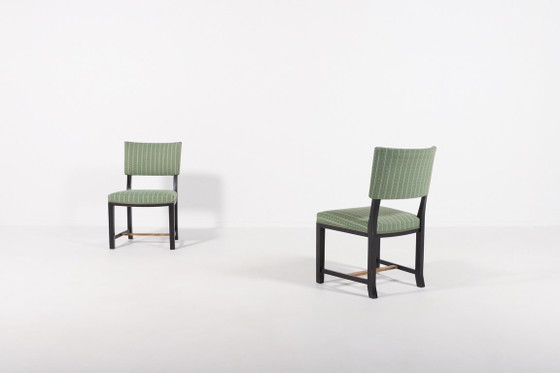Image 1 of Set of 4 chairs from Otto Schulz, 1940’s Sweden