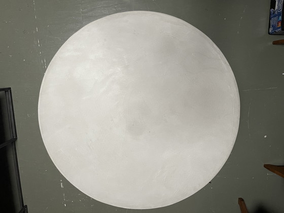 Image 1 of Beton Ciré tafel met stalen poot. 