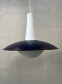Vintage 1950's Scandinavian pendant lamp - opaline