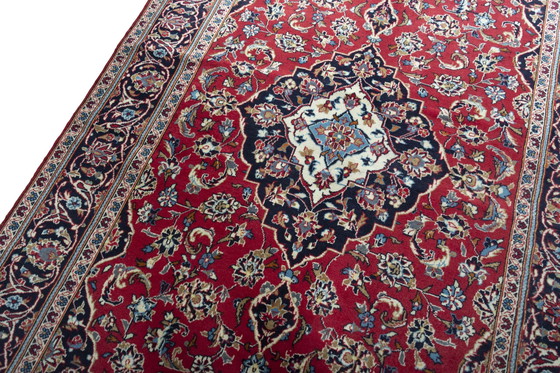 Image 1 of Kashan Kork - Orientteppich - 254 x 152 cm - Rot