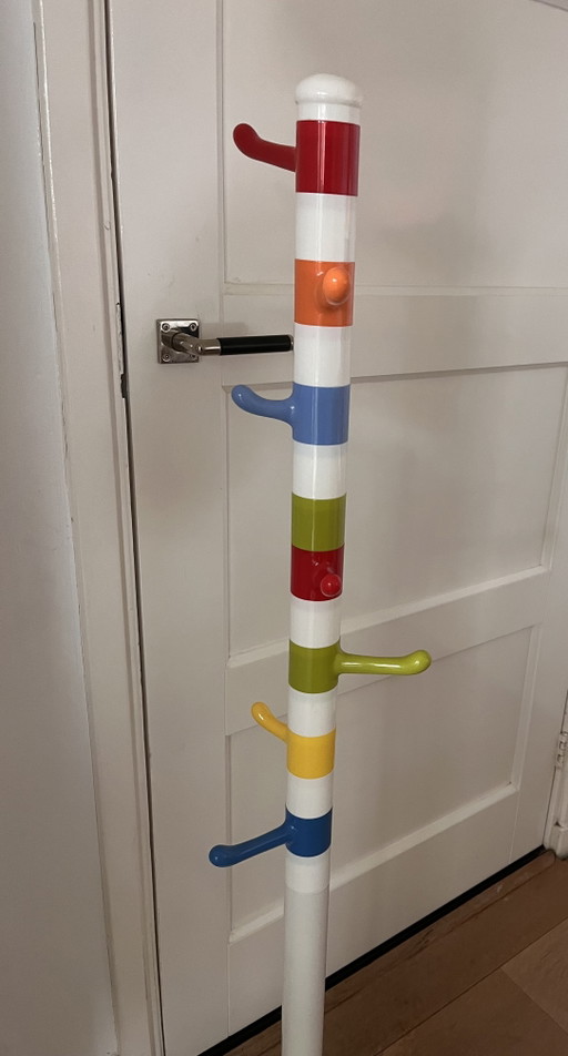 Krokig Ikea Memphis Style coat rack – kapstokken, Metal, Plastic (photo 2 of 5)