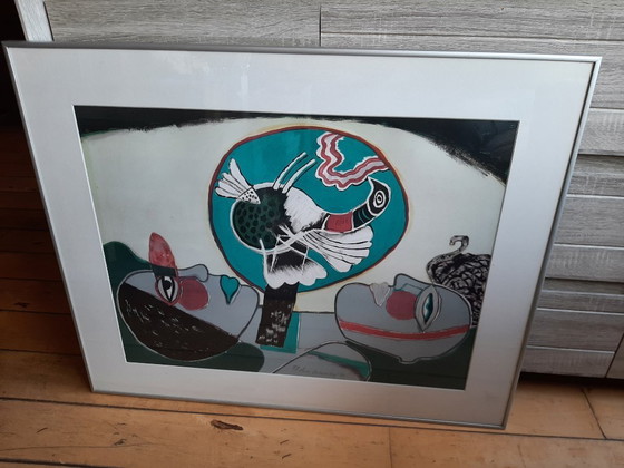 Image 1 of Serigrafia Corneille del 1981