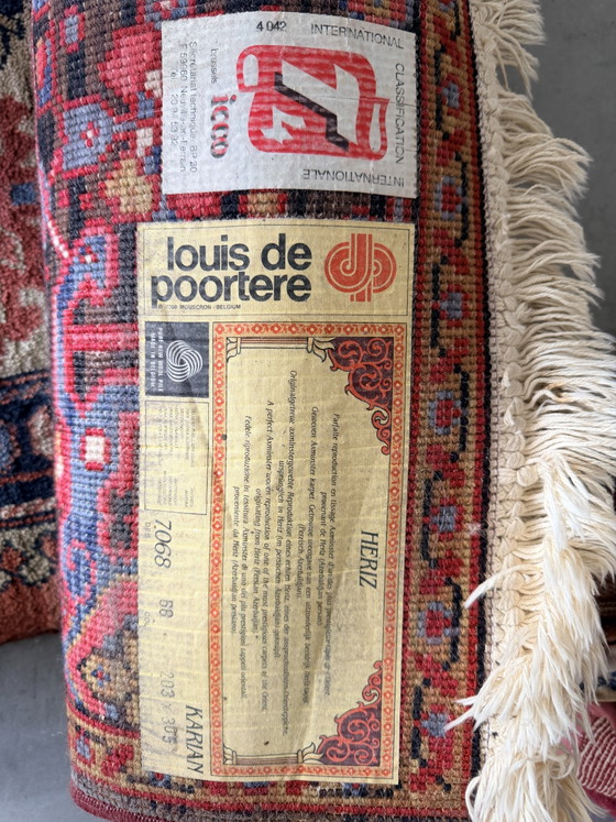 Ensemble de deux tapis vintage Louis De Poortere – 100 % pure laine vierge – Wool (photo 5 of 5)