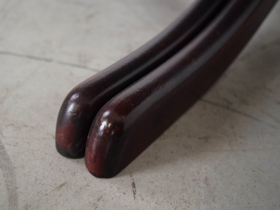 Image 1 of Round mahogany table, Danish design, 1970s, manufactured in Denmark