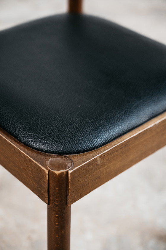 Image 1 of Set Da Pranzo 6 Sedie Piarotto Design Italy 1960’s Modernariato Vintage Chairs