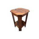 Frans Art Deco octagon bijzettafel, jaren 30