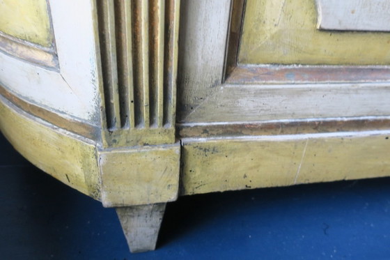 Gustaviaans beschilderd buffet/dressoir, Zweden 1780 – Wood (photo 10 of 21)