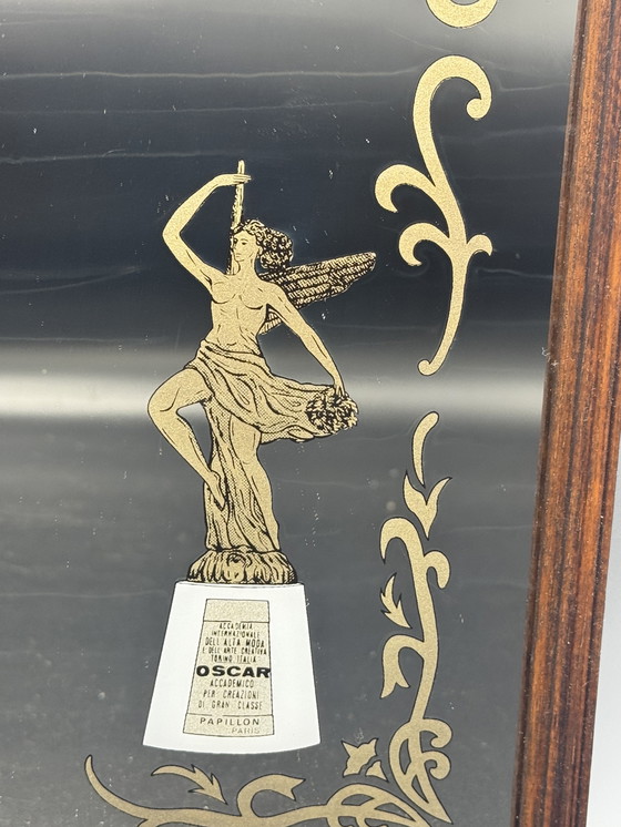 Image 1 of Vintage Papillon Paris reclame spiegel