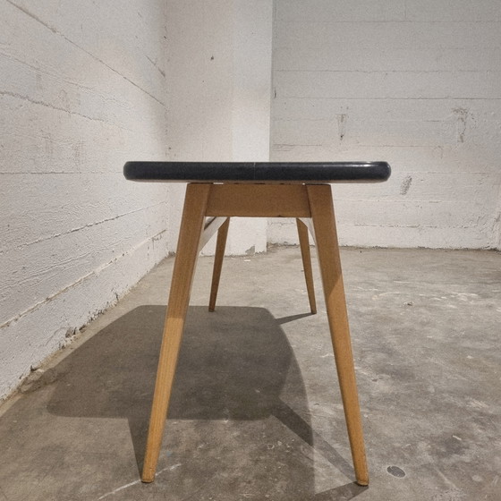 Image 1 of Mesa de centro en forma de tabla de surf de los años 50 a la Jens Risom