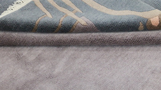 Original Modern Designer Highland Wool Rug Nepal 306 x 201 cm, Rugs & carpets, Grey (photo 7 of 9)