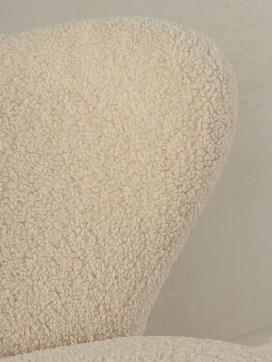 Image 1 of Canapé Cocktail Vintage en tissu Teddy