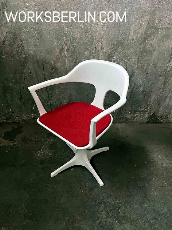 Image 1 of 1/4 Konrad Schäfer for Lübke - Armchairs Spaceage Chairs restored