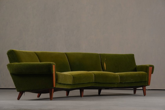 Image 1 of Canapé Boomerang danois vintage, Danemark des années 1960