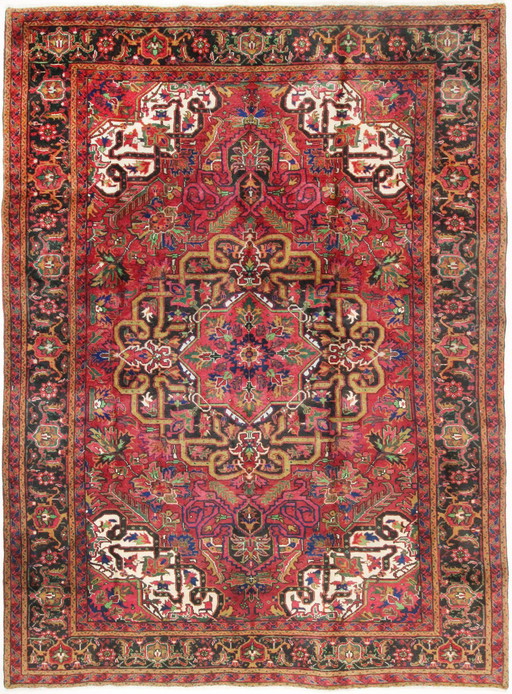 Original hand-knotted Persian carpet Heriz 330 x 243 cm