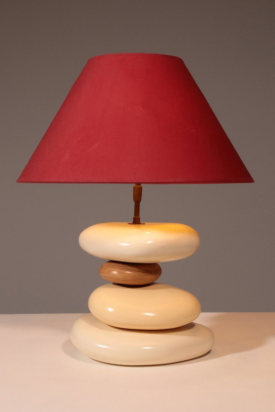 Image 1 of Lampada da tavolo Pebble di François Chatain, anni '80