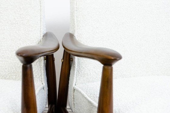 Image 1 of Mid-century Modern Sessel Gfm 87 von Juliusz Kędziorek, Gfm, Polen, 1960er Jahre, Satz von 2