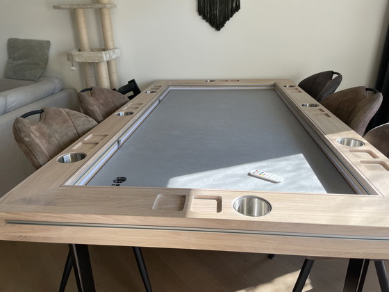 Image 1 of Wooden castle board game table