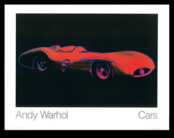 Image 1 of Warhol, Andy - Voiture de course Mercedes-Benz W 196 - Impression d'art