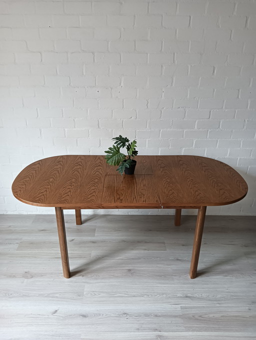 Ausziehtisch, massive Eiche