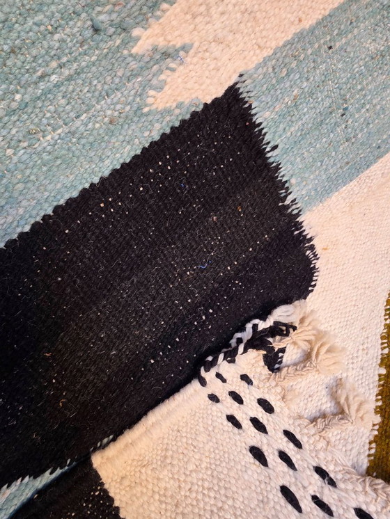 Image 1 of Tappeto marocchino Kilim a tessitura piatta 150 x 100 cm