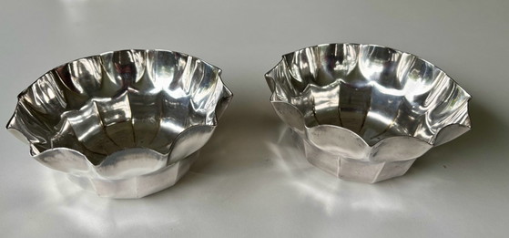 2x Ciotole vintage argentate James Dixon, James Dixon & Sons, Argento, Argentato (foto 3 di 5)
