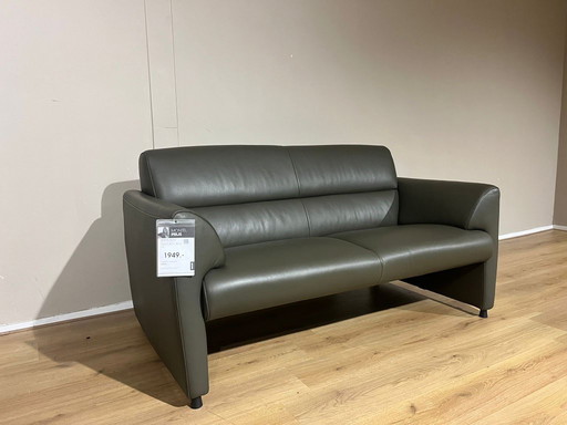 Montel Mondi - 2-seater - Leather - Green - Showroom model