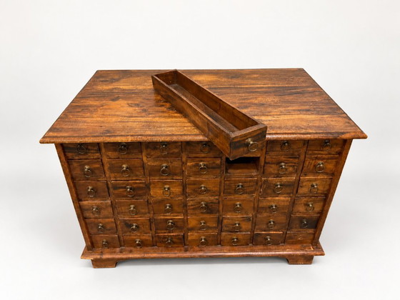 Cassettiera Farmacia da Farmacista – Cassettiere, Legno, Ottone (photo 5 of 5)