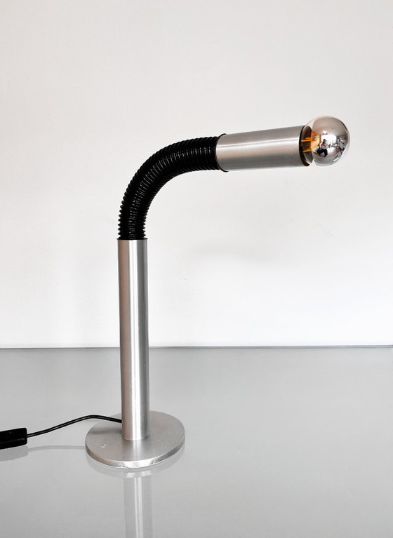 Image 1 of Vintage Space Age 70s adjustable table lamp