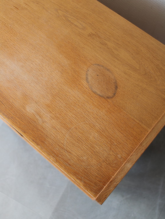 Image 1 of Vintage Danish sliding door wardrobe in teak