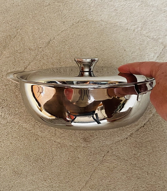 Image 1 of Vintage Alfra Alessi stainless steel serving dish