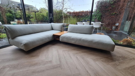 Image 1 of Rolf Benz Alma - Sofá esquinero con mesa a juego