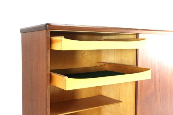 Image 1 of  Vamo Sønderborg highboard attr. Arne Vodder | 194 cm vintage Deens design