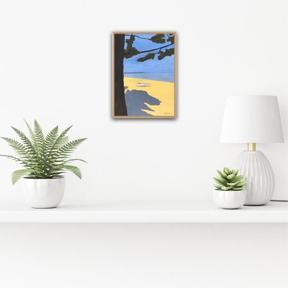 Image 1 of Gouache op 300g papier.  Formaat 36x26cm.