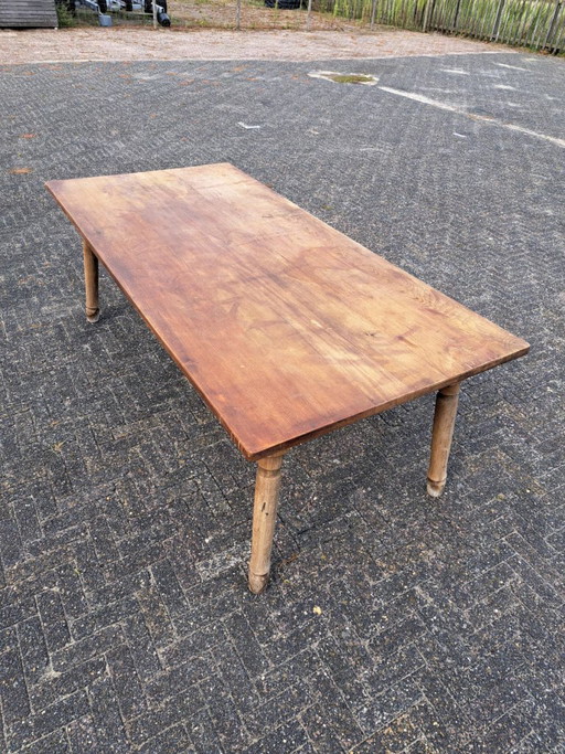 Large Pine Dining Table – eettafels, Wood