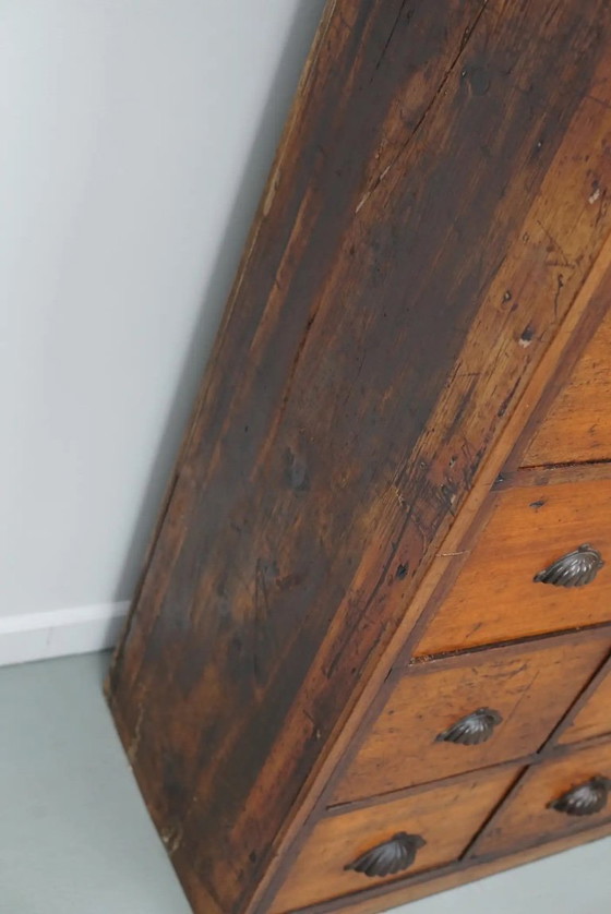 Image 1 of Antiker Apothekerschrank aus viktorianischer Zeit, gefertigt aus Hartholz und Kiefernholz