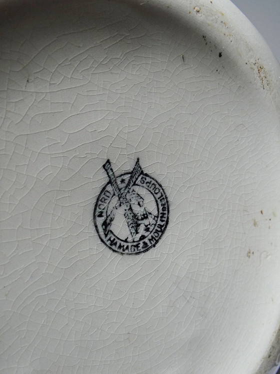 Image 1 of Large antique earthenware wash jug from Hamage Moulin des Loups