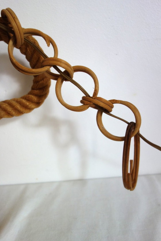 Image 1 of Seilleuchter von Audoux Minet, Frankreich, 1950er Jahre