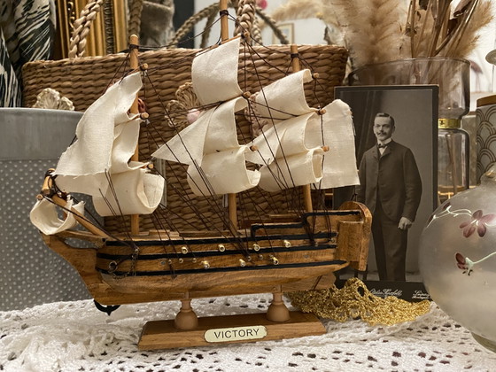 Image 1 of Retro vintage sailboat