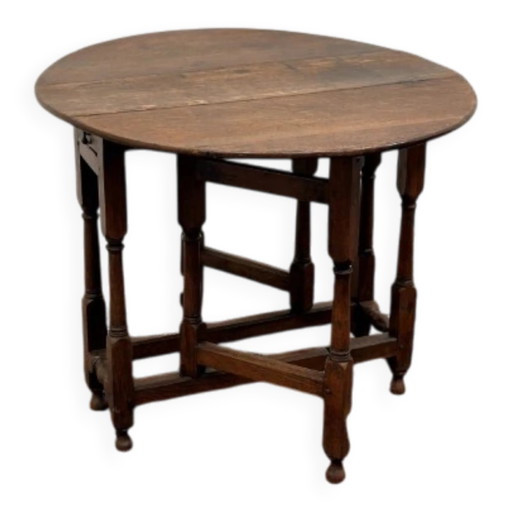 Antieke Engelse klaptafel