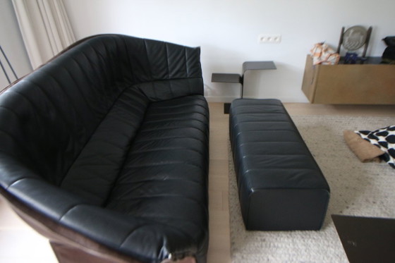 Design Sofa Ligne Roset Moël – Leather (photo 4 of 5)