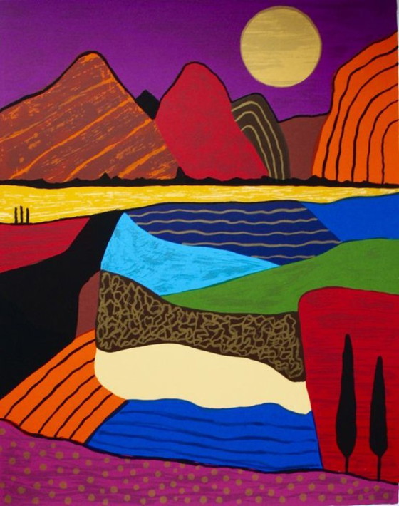 Image 1 of Ronald Boonacker --Kleurenzeefdruk --Via Aurelia