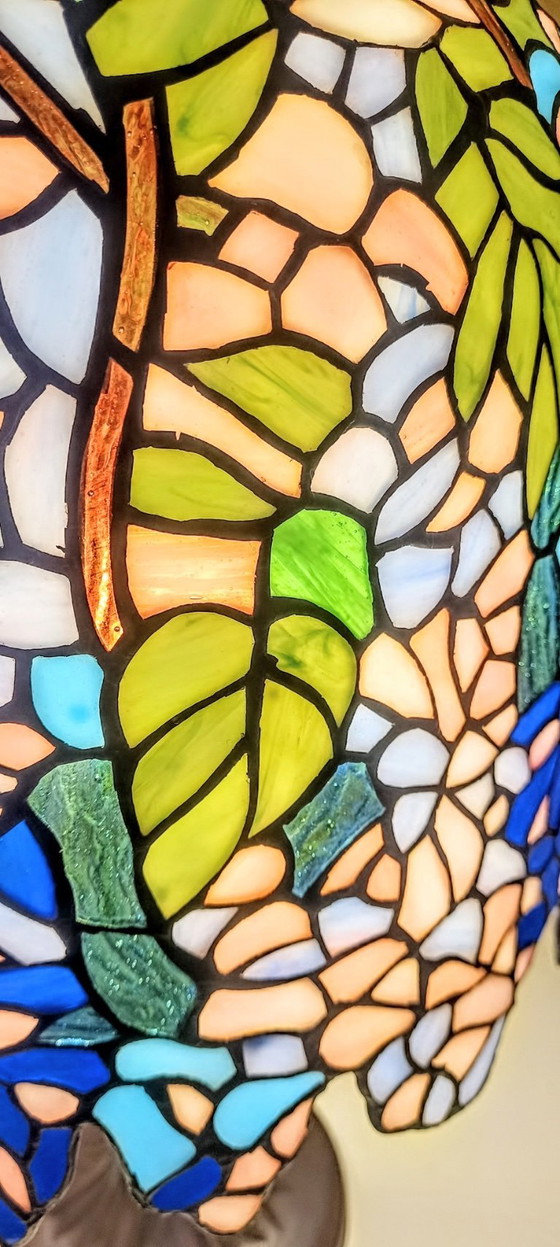 Image 1 of Lampada a glicine in stile Tiffany