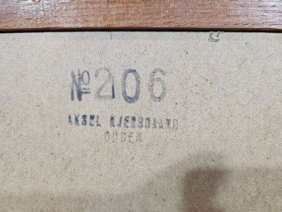 Dänischer No. 206 Wandspiegel aus Teakholz von Aksel Kjersgaard für Holstebro Møbelfabrik, 1960er Jahre (photo 3 of 10)