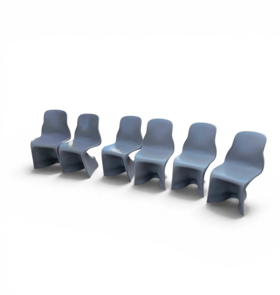 6 x Her Chair gris mat de Casamania / Fabio Novembre / – Fauteuils de relaxation (photo 7 of 7)