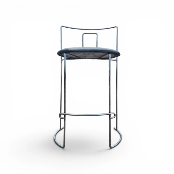 2 x Gaja stool by Kazuhide Takahama for Simon Gavina / black leather (photo 11 of 23)