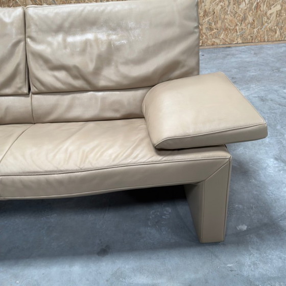 Image 1 of Divano a due posti in pelle Jori JR 8750 beige