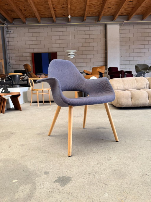 Sillón Vitra Organic (modelo bajo) – fauteuils, Textile, Wood